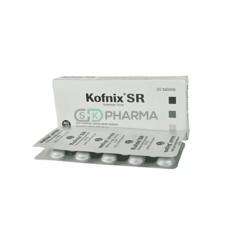 Kofnix SR Tablet 50 mg (Butamirate Citrate)