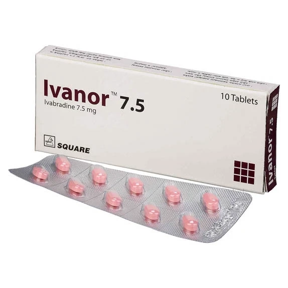 Ivanor Tablet, Ivabradine 7.5 mg