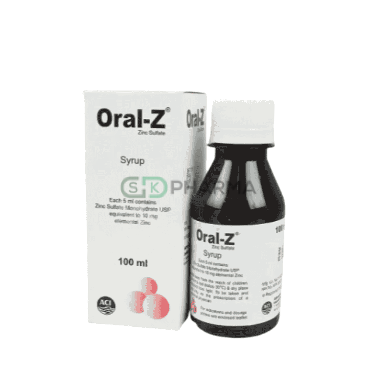 Oral-Z Syrup 10 mg/5 ml (Zinc Sulfate Monohydrate)