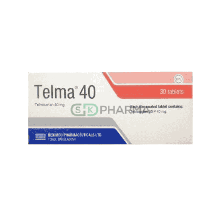 Telma Tablet 40 mg (Telmisartan)