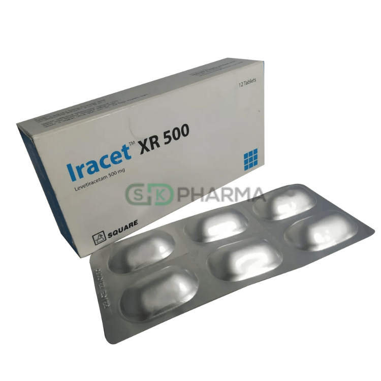 Iracet XR Tablet 500 mg (Levetiracetam)