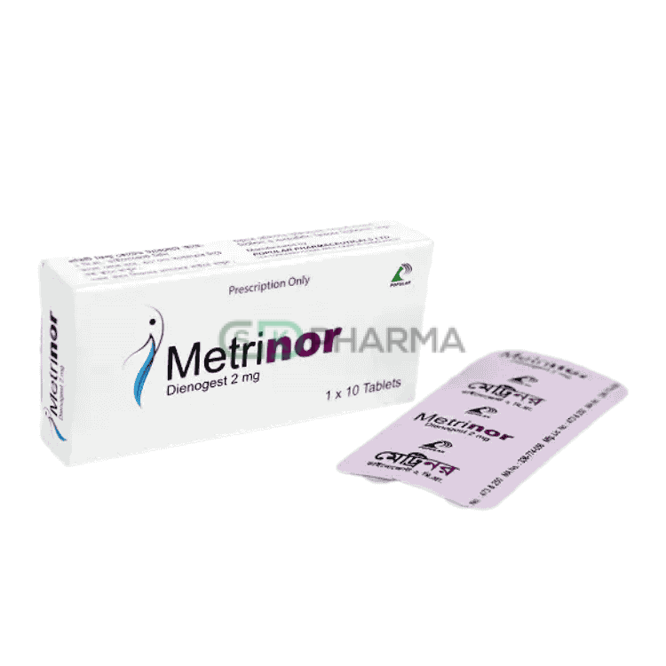 Metrinor Tablet 2 mg (Dienogest)