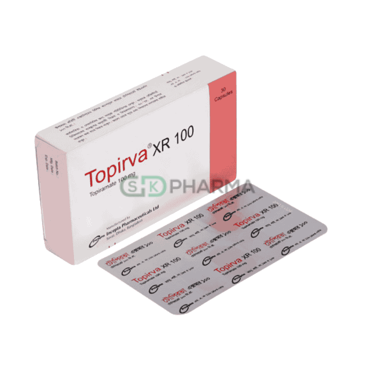 Topirva XR Capsule 100 mg (Topiramate)