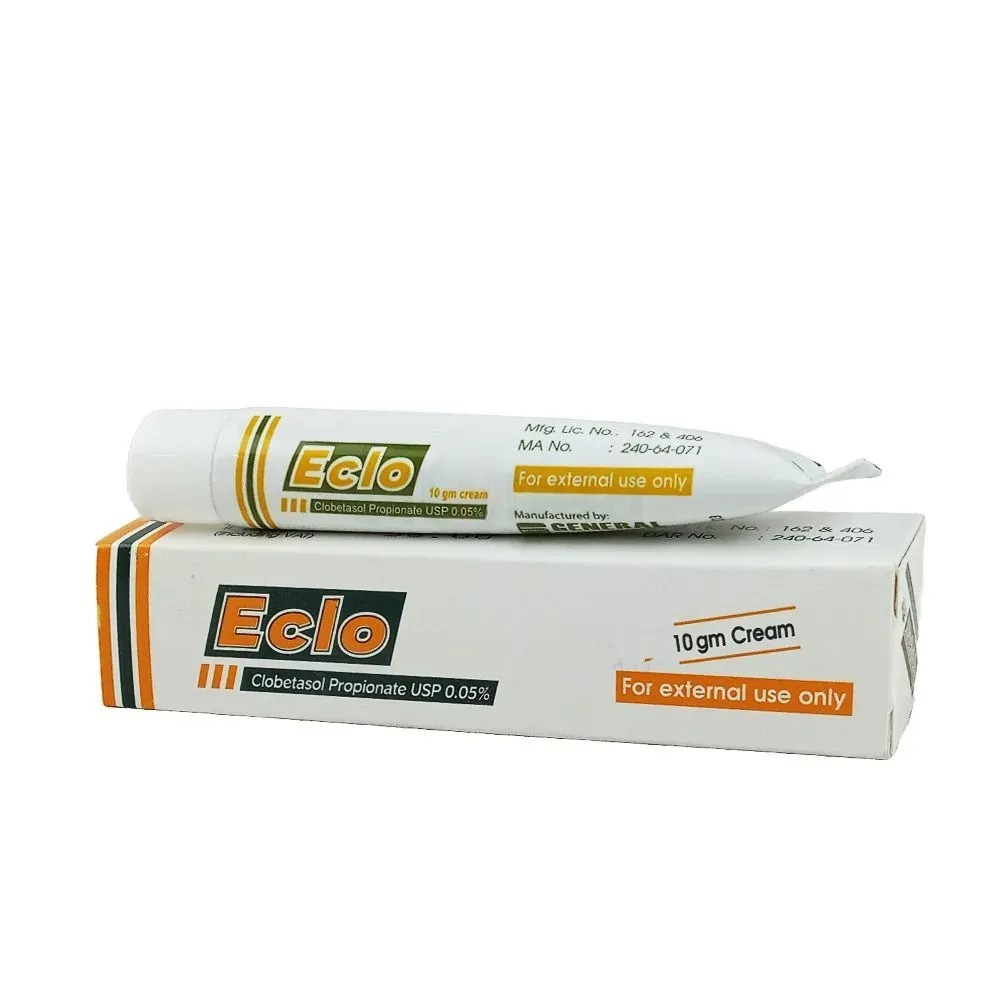 Eclo Cream 10 gm tube, Clobetasol Propionate 0.05%