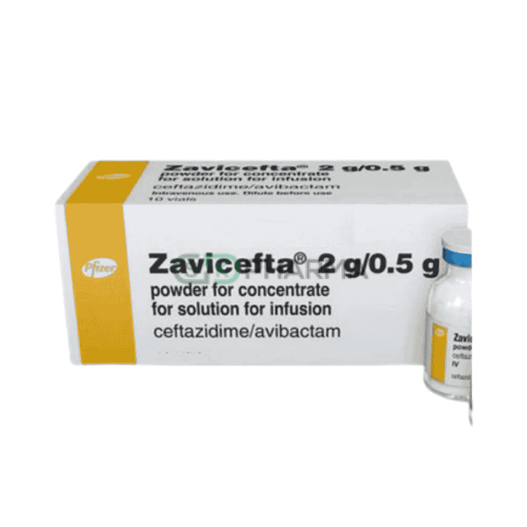 Zavicefta Injection (2 gm+0.5 gm)/vial (Ceftazidime + Avibactam)