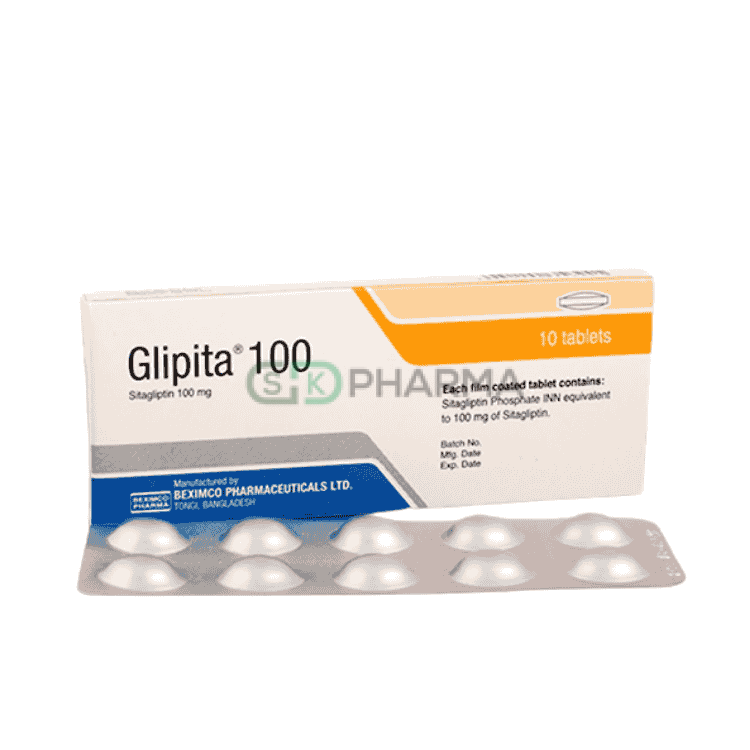 Glipita Tablet 100 mg (Sitagliptin)