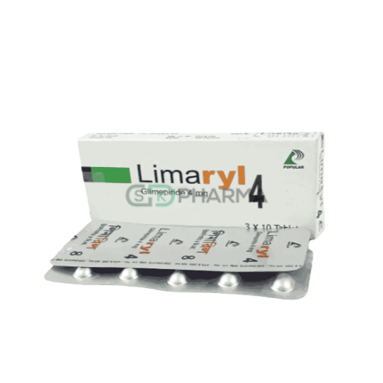 Limaryl Tablet 4 mg (Glimepiride)