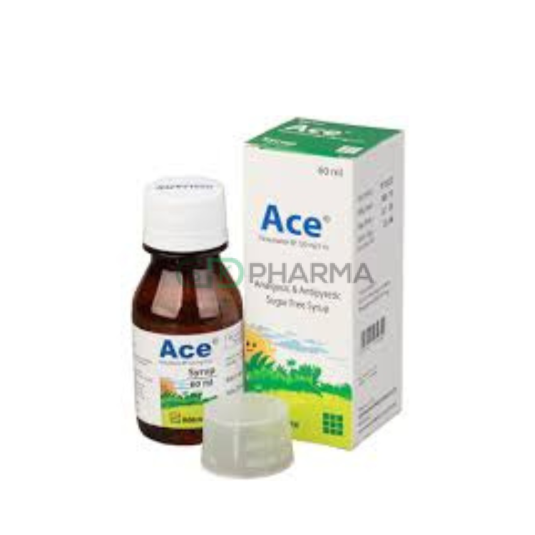 Ace Syrup 120 mg/5 ml (Paracetamol)