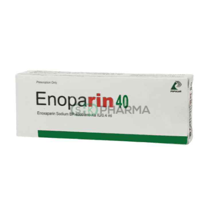 Enoparin Injection 4000 Anti-Xa IU/0.4 ml (Enoxaparin Sodium