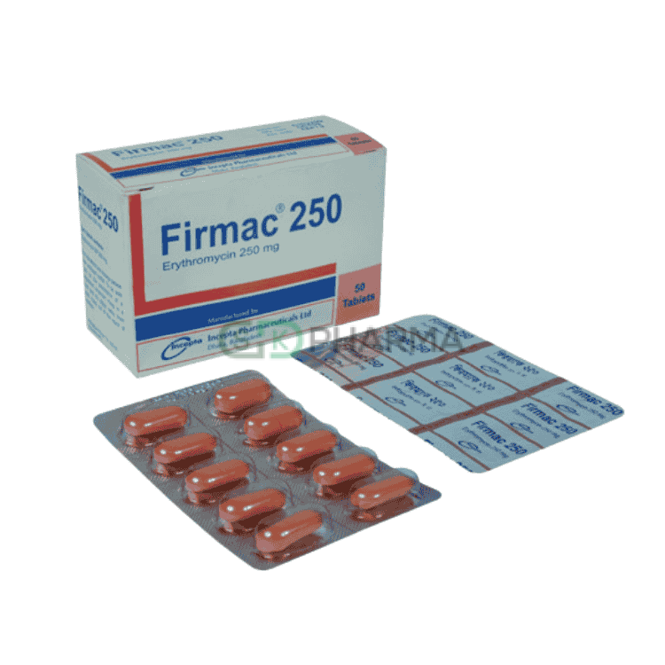 Firmac Tablet 250 mg (Erythromycin (Oral))