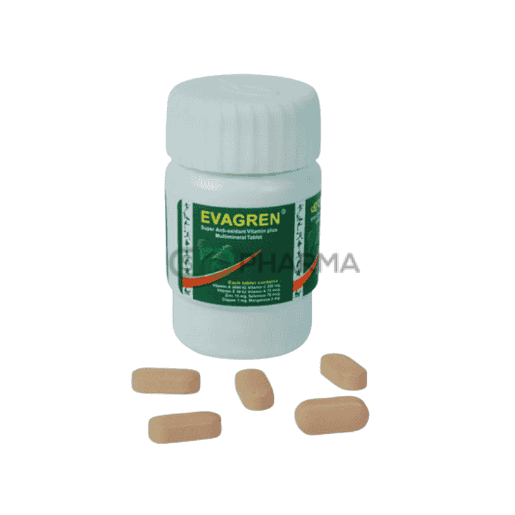 Evagren Tablet (Super antioxidant [vitamins & minerals])