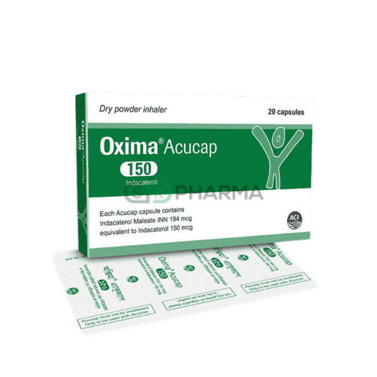 Oxima Inhalation Capsule 150 mcg (Indacaterol Maleate)