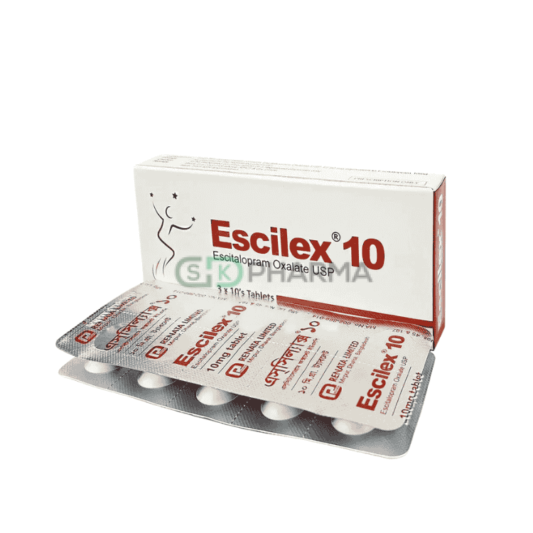 Escilex Tablet 10 mg (Escitalopram Oxalate)