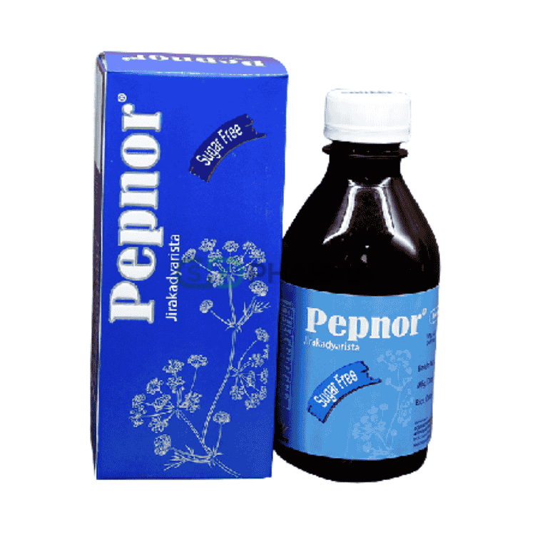 Pepnor Syrup (Jeerakaddarishta Carminative)
