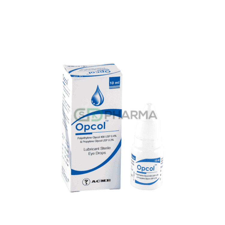 Opcol Eye Drop 0.4%+0.3% (Polyethylene Glycol + Propylene Glycol)
