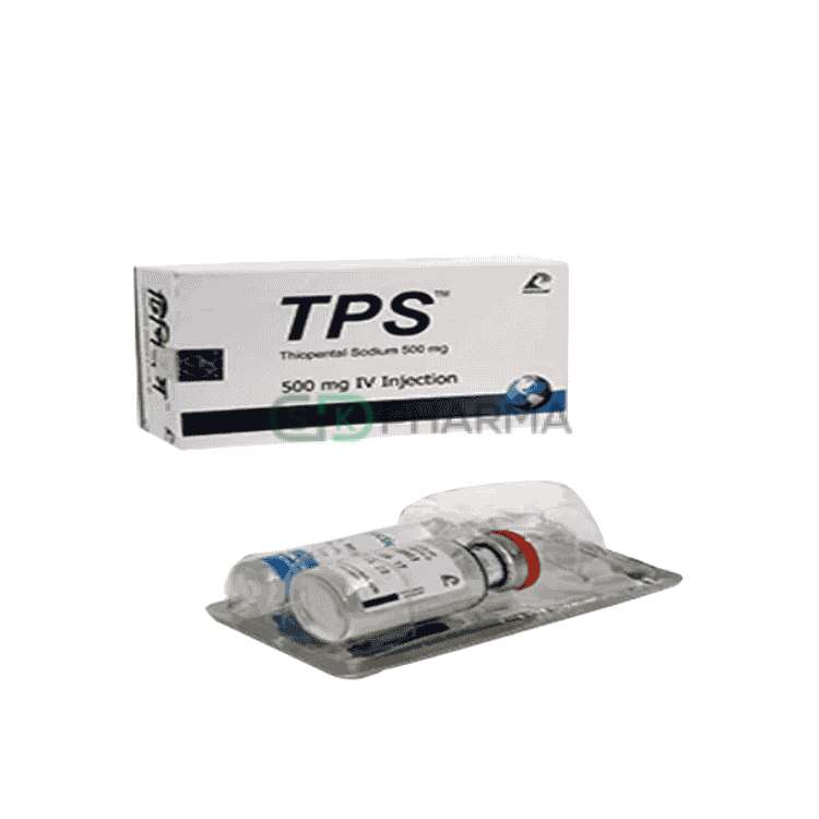 TPS Injection 500 mg/vial (Thiopental Sodium)
