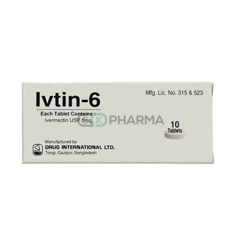 Ivtin Tablet 6 mg (Ivermectin (Tablet))