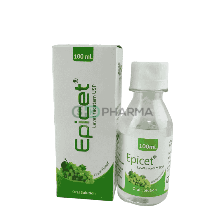 Epicet Oral Solution 500 mg/5 ml (Levetiracetam)