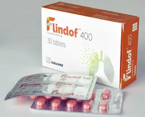Flindof Tablet, Doxophylline 400 mg