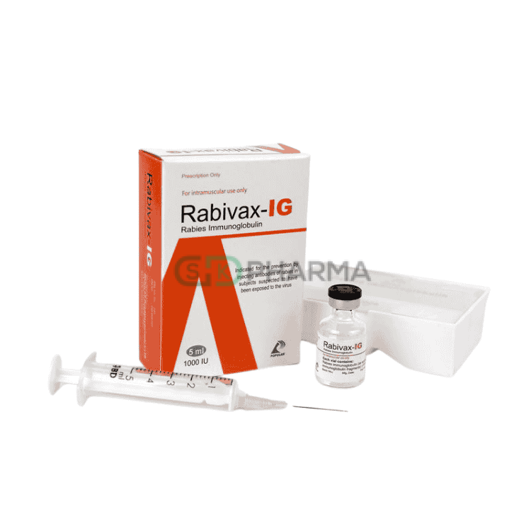 Rabivax-IG Injection 1000 IU/5 ml (Rabies Immunoglobulin)
