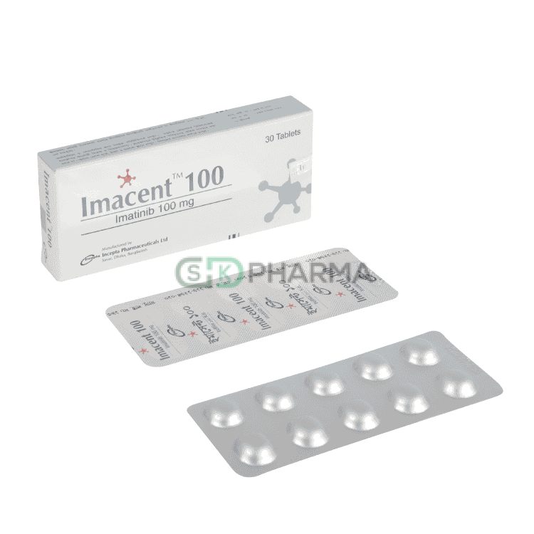 Imacent Tablet 100 mg (Imatinib Mesylate)