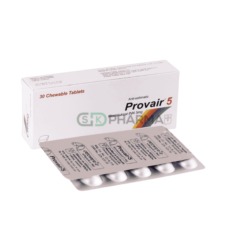 Provair ODT Tablet 5 mg (Montelukast Sodium)