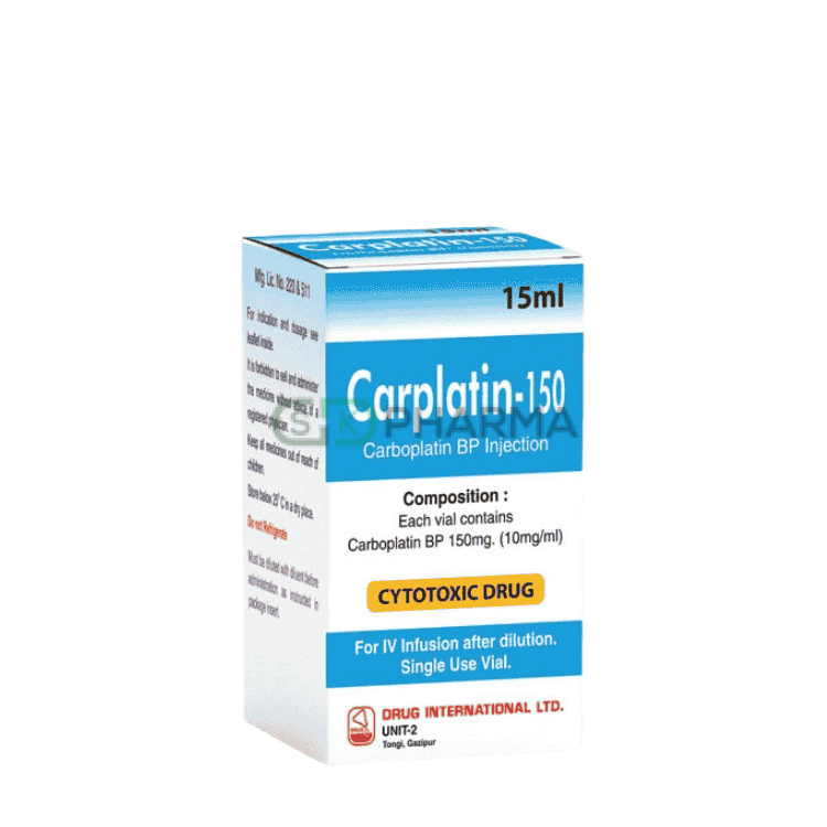 Carplatin Injection 10 mg/ml (Carboplatin)