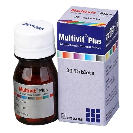 Multivit Plus Tablet, Multivitamin & Multimineral