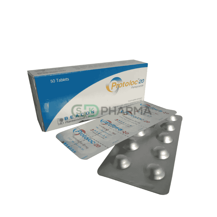 Protoloc Tablet 20 mg (Pantoprazole Sodium)