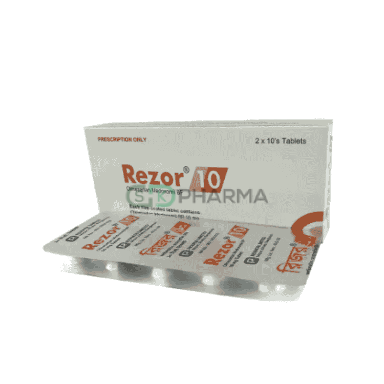 Rezor Tablet 10 mg (Olmesartan Medoxomil)