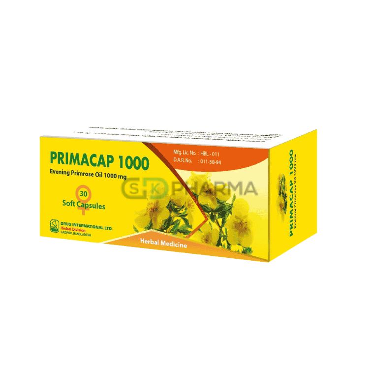 Primacap Capsule 1000 mg (Evening primrose oil)