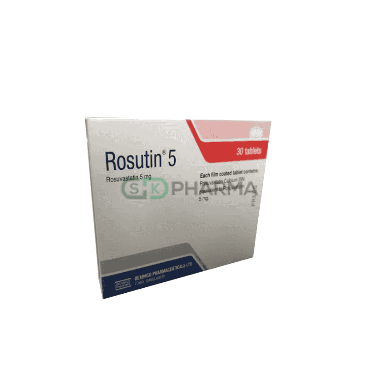 Rosutin Tablet 5 mg (Rosuvastatin Calcium)