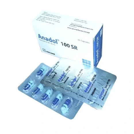 Anadol SR Capsule (Sustained Release),  Tramadol Hydrochloride 100 mg