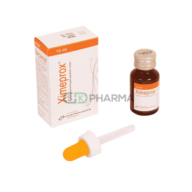 Ximeprox Pediatric Drop 20 mg/ml (Cefpodoxime Proxetil)
