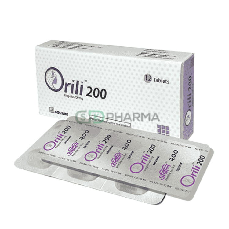 Orili Tablet 200 mg (Elagolix Sodium)