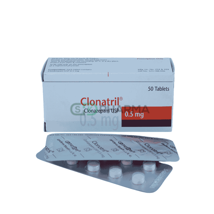 Clonatril Tablet 0.5 mg (Clonazepam)