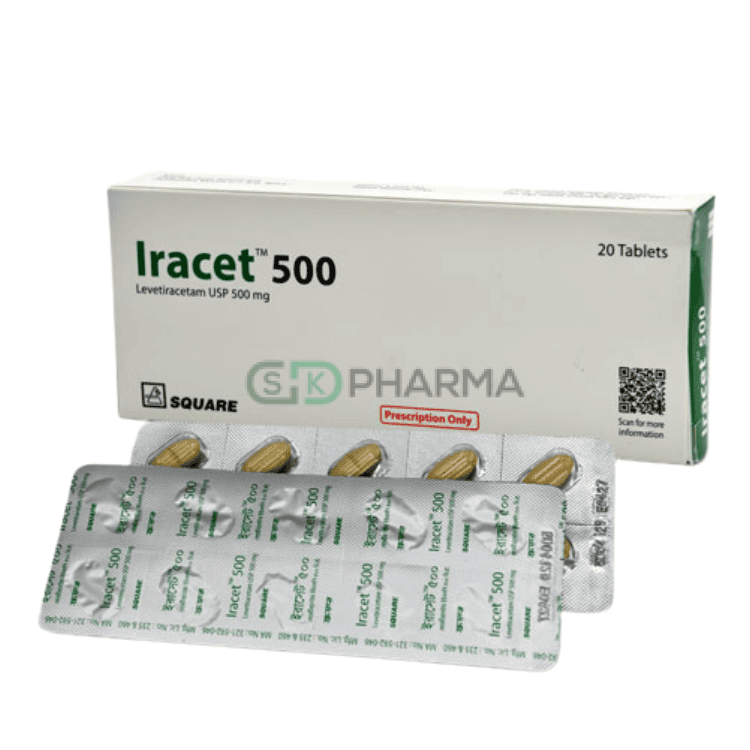 Iracet Tablet 500 mg (Levetiracetam)