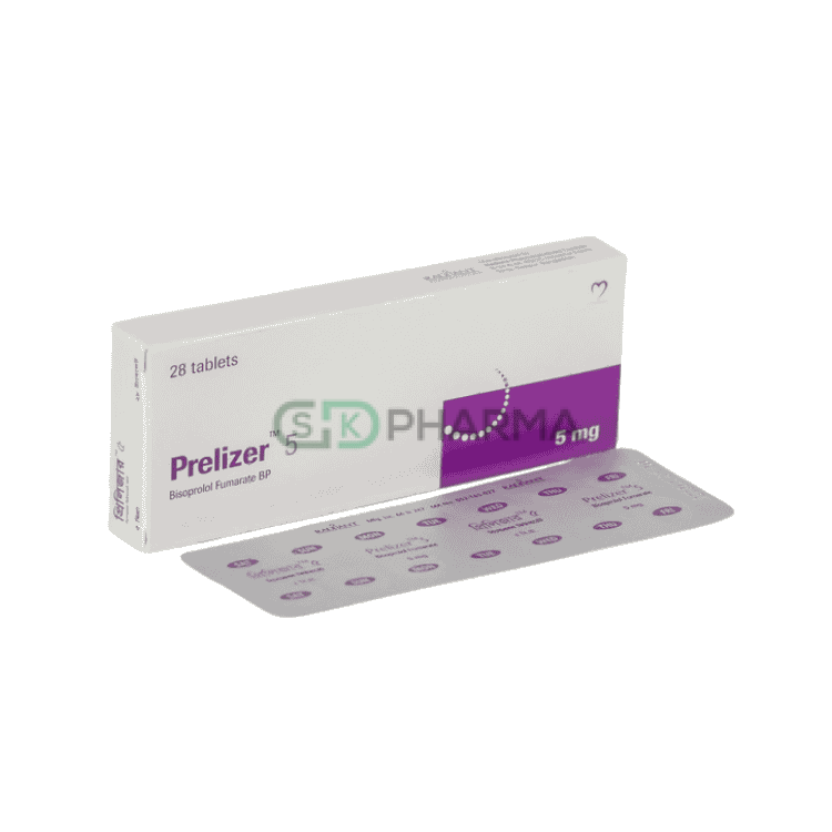 Prelizer Tablet 5 mg (Bisoprolol Fumarate)