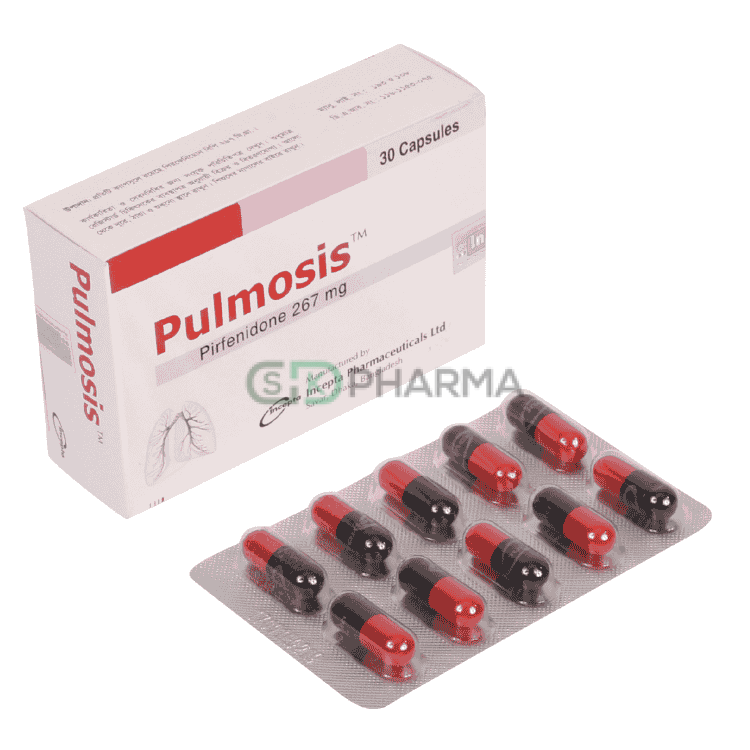Pulmosis Capsule 267 mg (Pirfenidone)