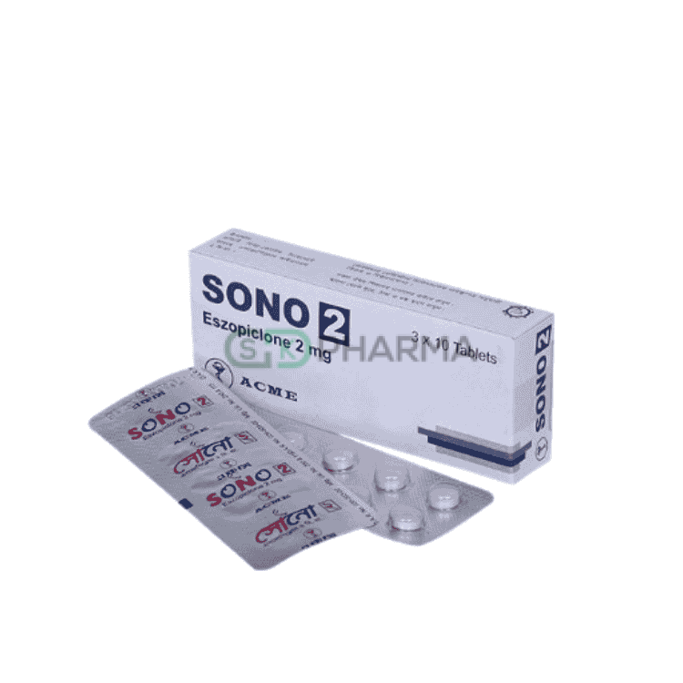 Sono Tablet 2 mg (Eszopiclone)