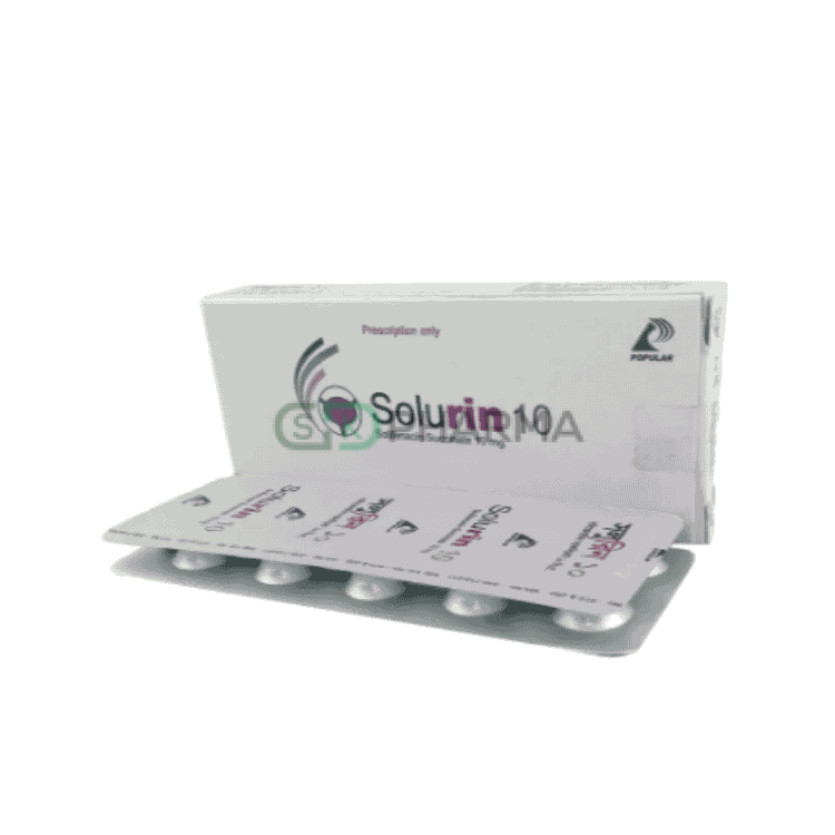 Solurin Tablet 10 mg (Solifenacin Succinate)