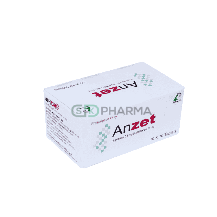 Anzet Tablet 0.5 mg+10 mg (Flupentixol + Melitracen)