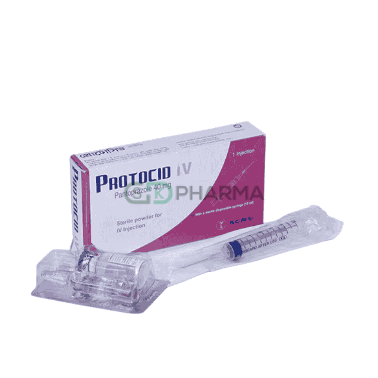 Protocid Injection 40 mg/vial (Pantoprazole Sodium)