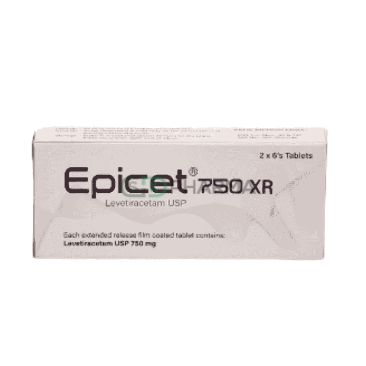 Epicet XR Tablet 750 mg (Levetiracetam)