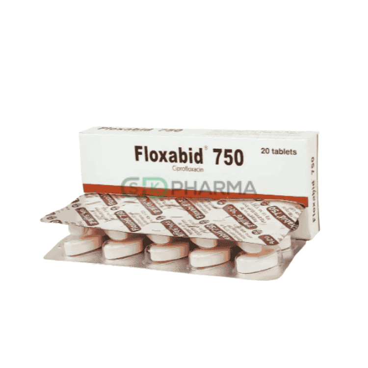 Floxabid Tablet 750 mg (Ciprofloxacin)