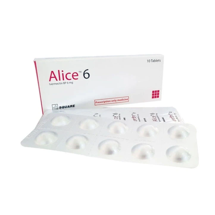 Alice Tablet,  Ivermectin 6 mg