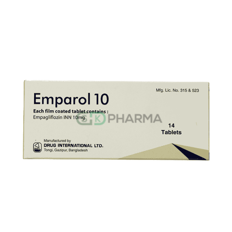 Emparol Tablet 10 mg (Empagliflozin)
