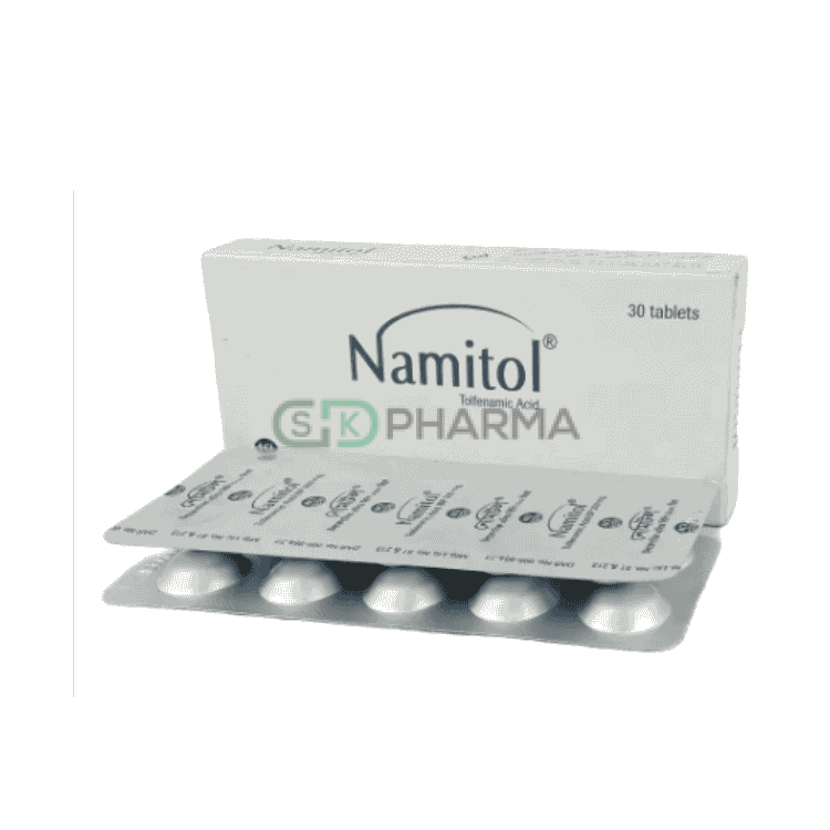 Namitol Tablet 200 mg (Tolfenamic acid)