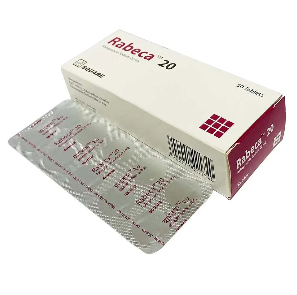 Rabeca Tablet (Enteric Coated), Rabeprazole Sodium 20 mg