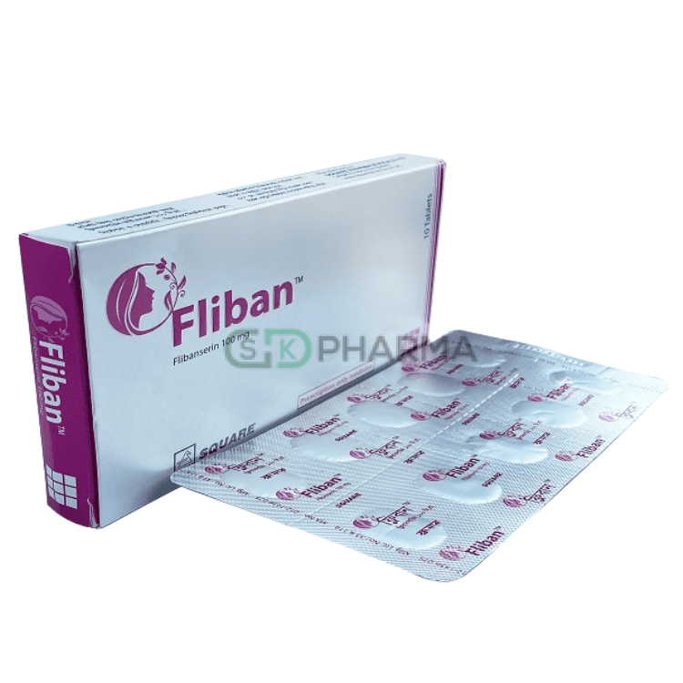 Fliban Tablet 100 mg (Flibanserin)